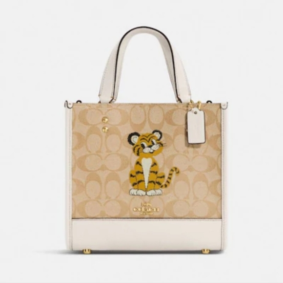 Coach Handbags - Coach Dempsey Signature Tote Bag 22 - Limited Edition - Year Of The Tiger